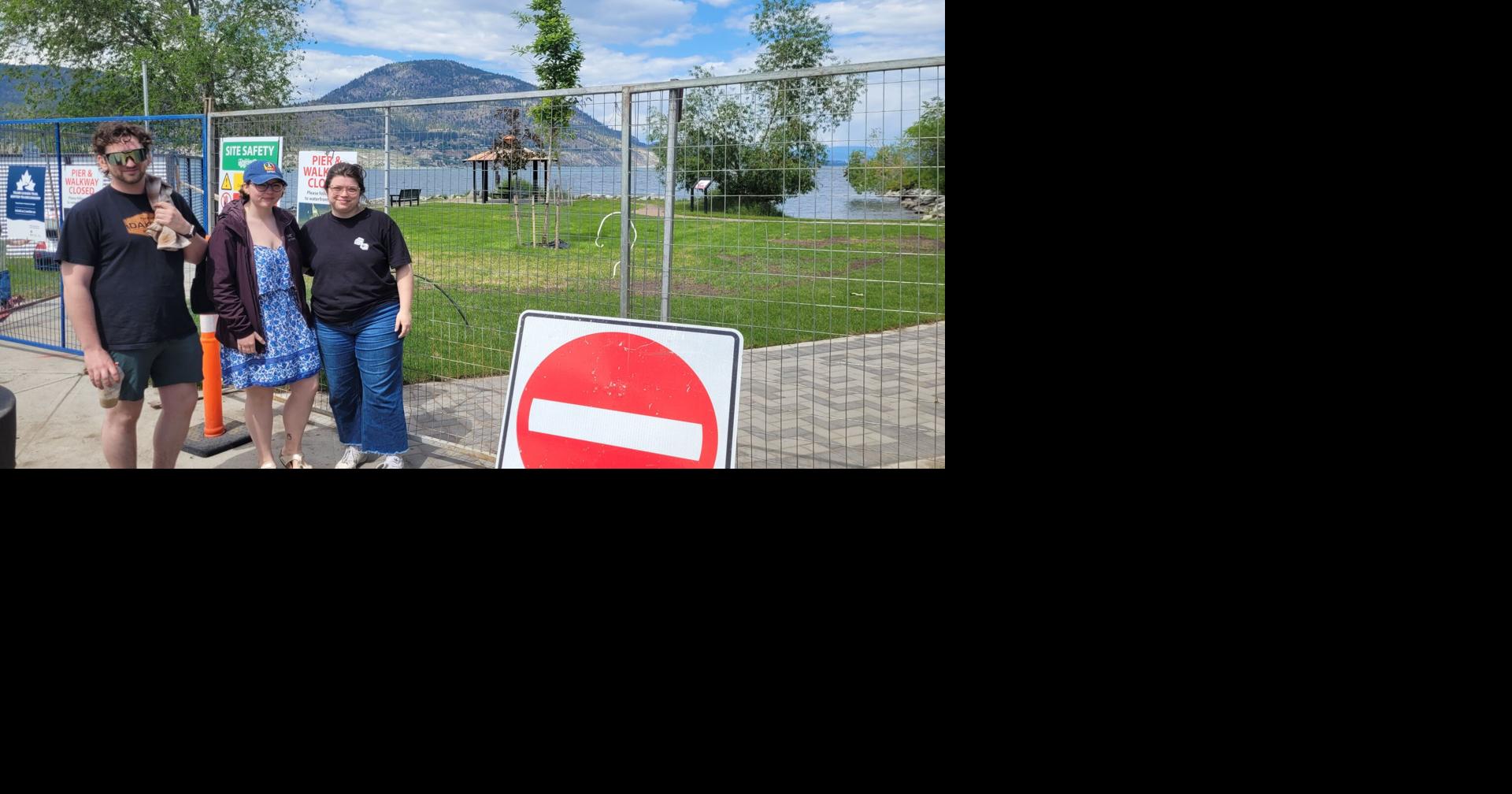 Pier expected to re-open today | News | pentictonherald.ca