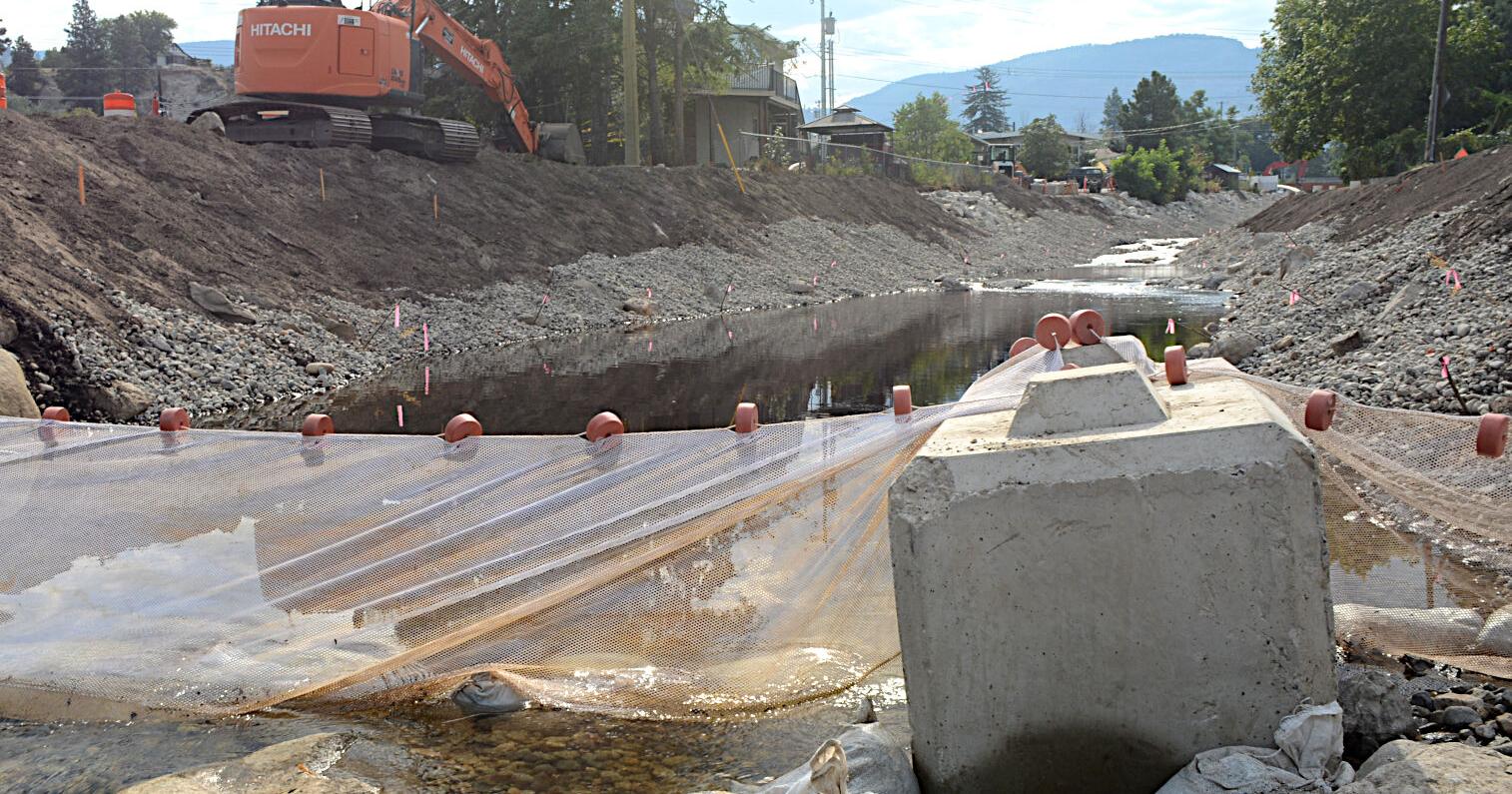 Creek restoration work to resume - Vimarsana News