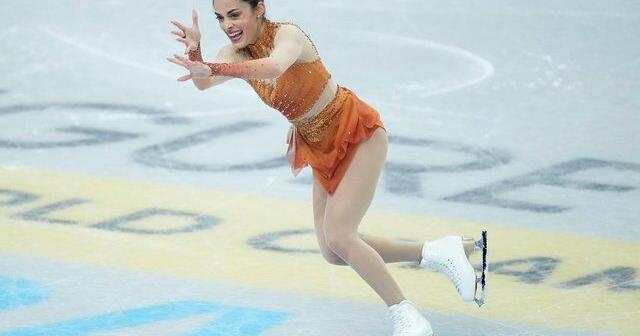 Canadian pair Pereira, Michaud in third after short program at figure skating worlds