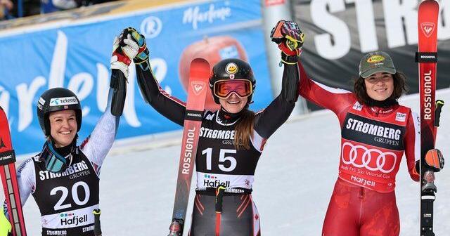 Canada's Valérie Grenier shakes off nerves to win giant slalom at World Cup Finals