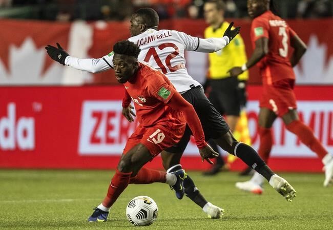 Bayern says Canada's Alphonso Davies several weeks away from returning to  action | National Sports | pentictonherald.ca