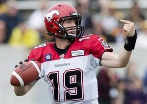 Stampeders eliminate Roughriders from playoff contention with road victory