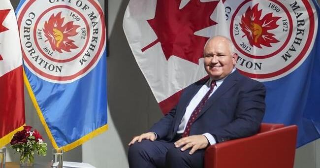 Markham mayor calls for York Region to become one city, cites potential savings - Vimarsana News