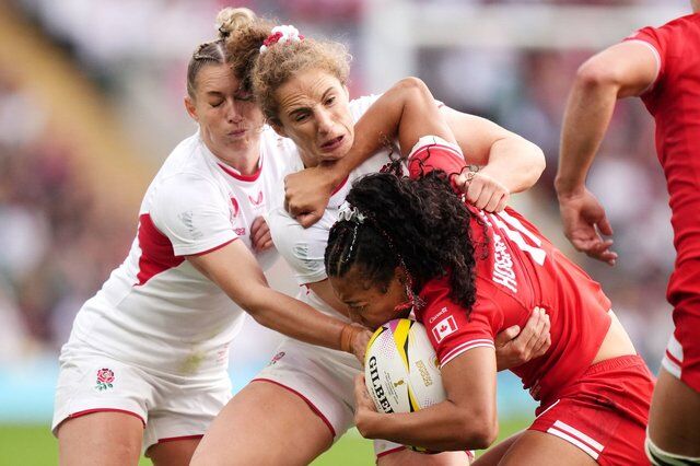 England outclasses Canada 33-13 to win Women's Rugby World Cup ...