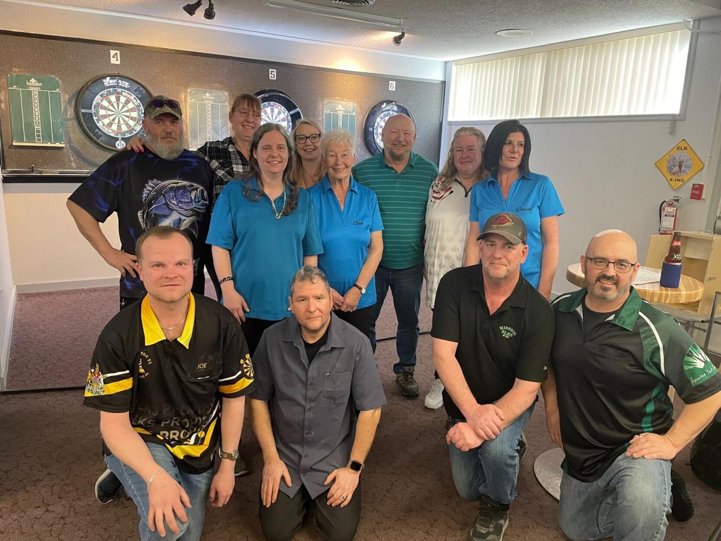 Elks host provincial darts Sports pentictonherald.ca