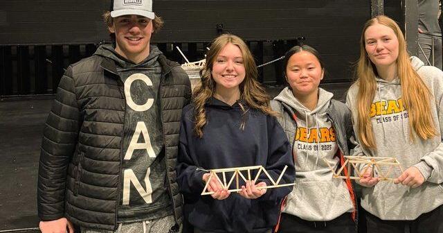 Student bridges hold heavy loads at engineers’ competition | Spare News ...