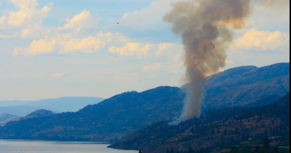 Fire, slightly north of Naramata News pentictonherald.ca