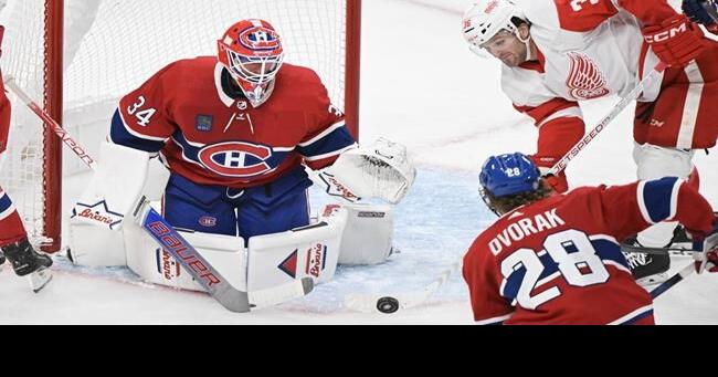Walman scores in OT as Wings defeat Canadiens 5-4 |  National sport