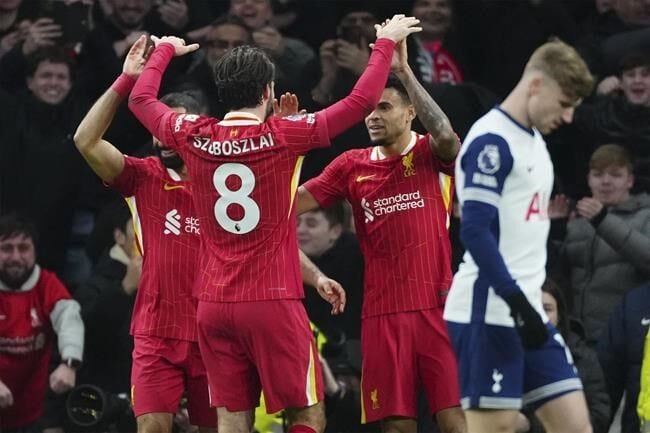 Liverpool Routs Spurs 6-3 To Take 4-point Lead Into Christmas In ...