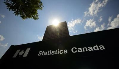 Statistics Canada says the merchandise trade surplus in October grew to $2.1B