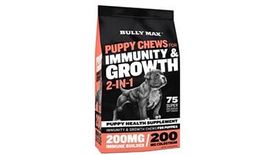 Bully max puppy top food