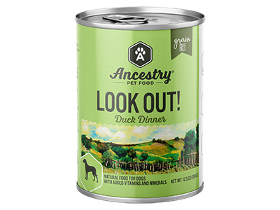 Ancestry dog food top