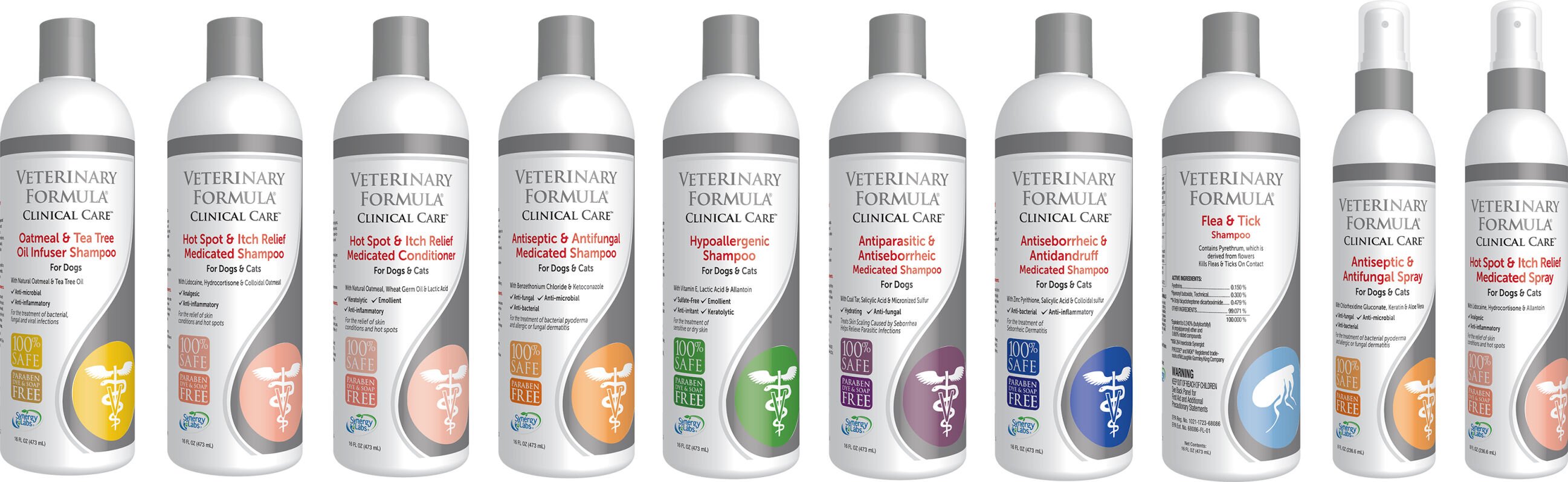 Veterinary formula clinical outlet care shampoo