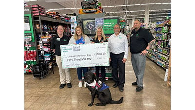 Pet Supplies Plus Natural Balance Donate to Patriot PAWS in Honor