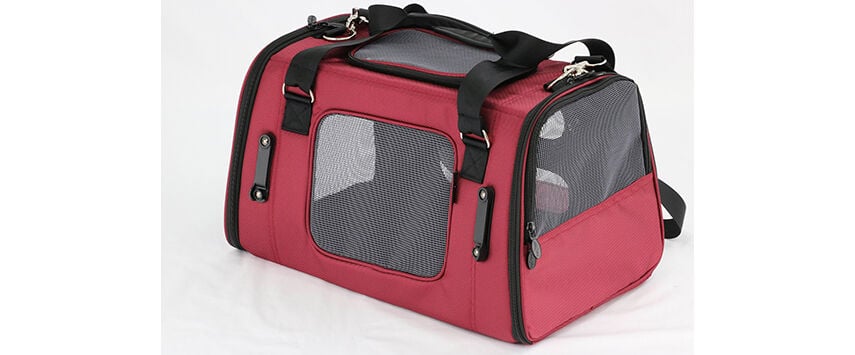 Midwest Duffy Expandable Pet Carrier - Gray - Small