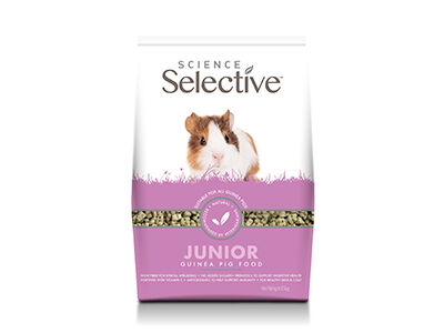 Elk jaar voorraad Bedenk Science Selective Junior Guinea Pig | Products | petproductnews.com