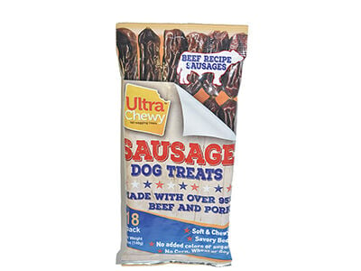 Chewy sausage sales