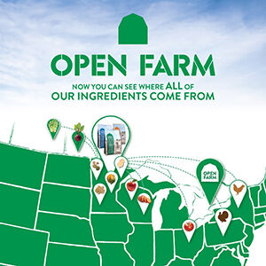 Open farm outlet ingredients