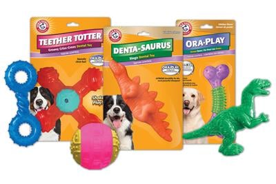 Arm & Hammer Ora-Play Toy Bones, Denta-saurus Toys and Teether Totter Toys, Archives