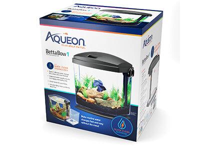 aqueon bettabow 1 desktop aquarium kit