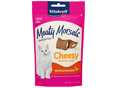 Meaty morsels cat store food