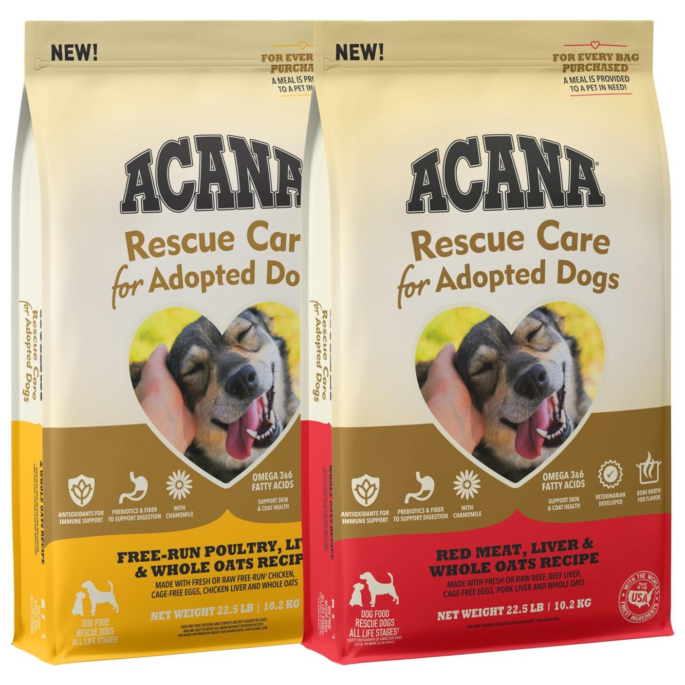 Champion Pet Foods Launches Acana Dog Food for Adopted Pets News