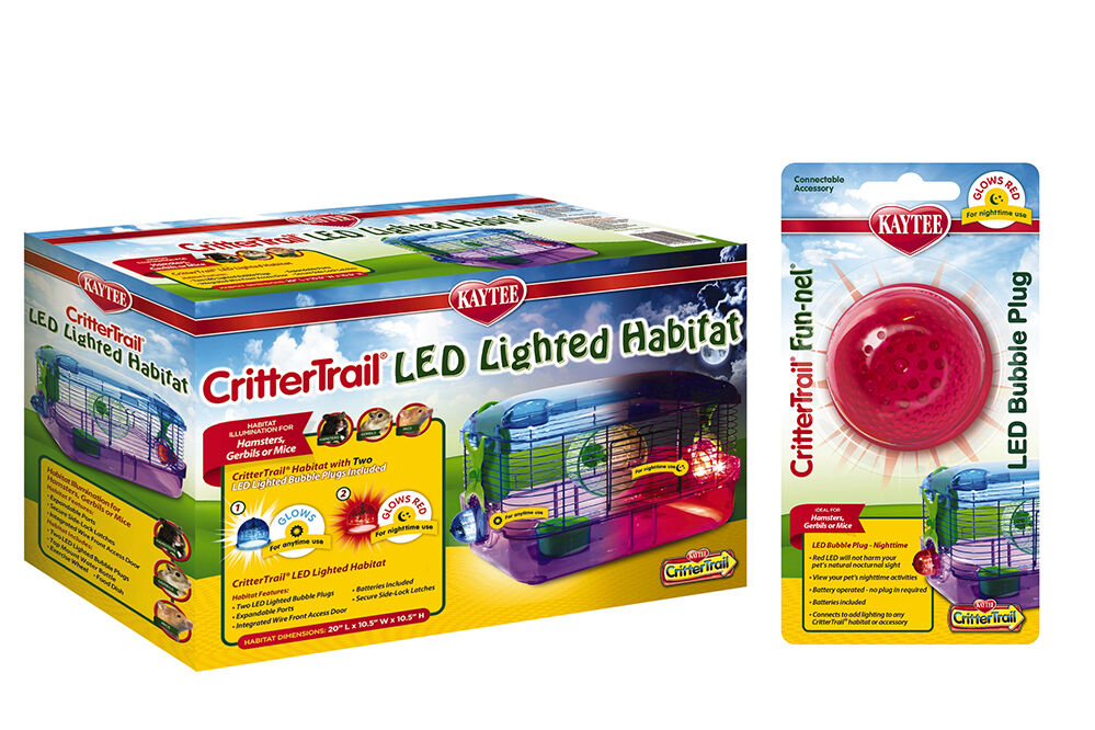 Crittertrail led lighted outlet habitat