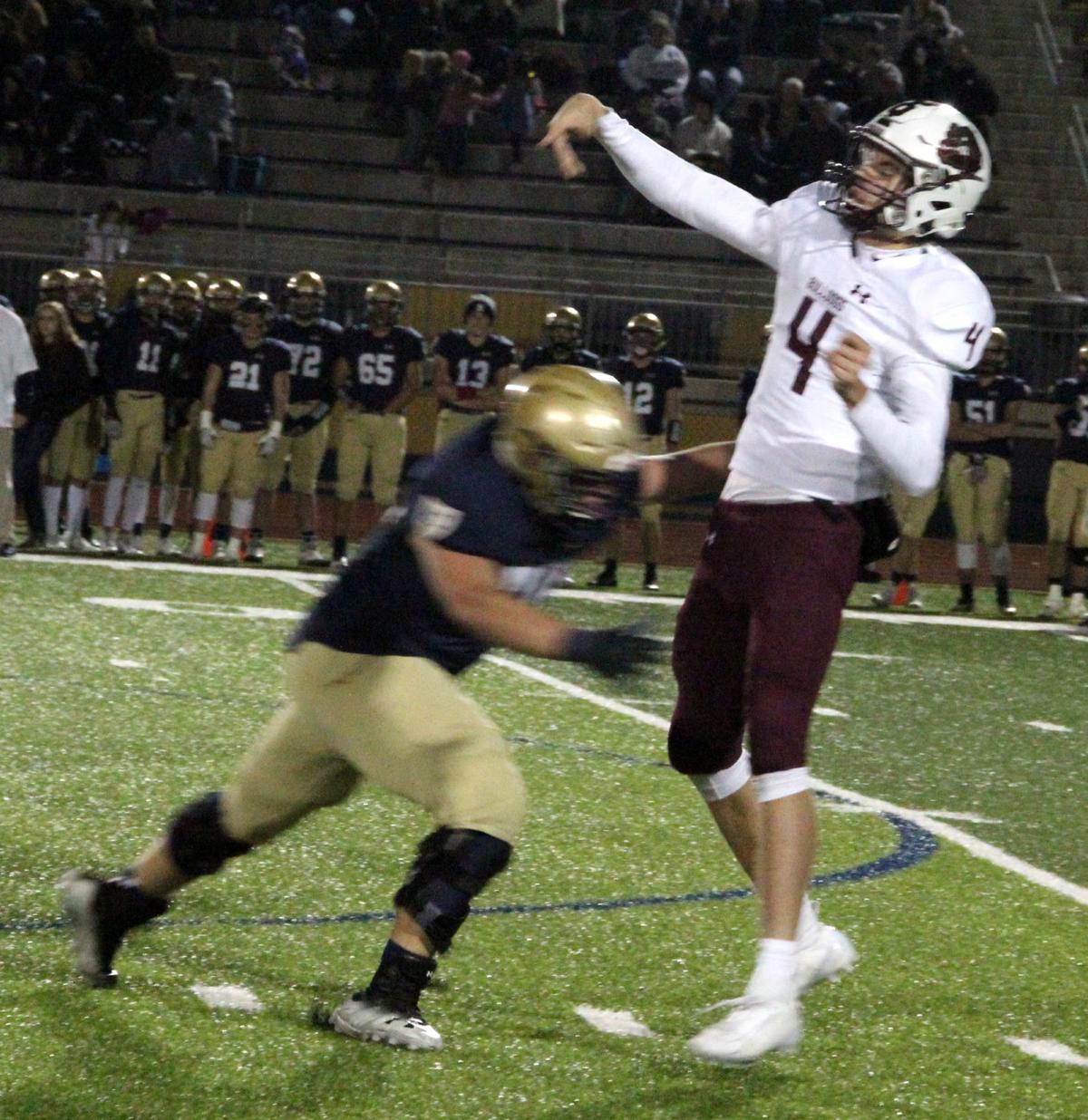 Football Dogs End With First Round District Loss At Helias