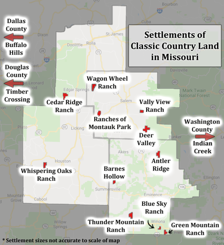 Rolla Mo Zoning Map Contract-For-Deed Settlements Spreading Across Rural Missouri | The Focus  Insider | Phelpscountyfocus.com