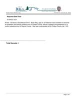 RPD INCIDENT REPORT - 01/08/2022