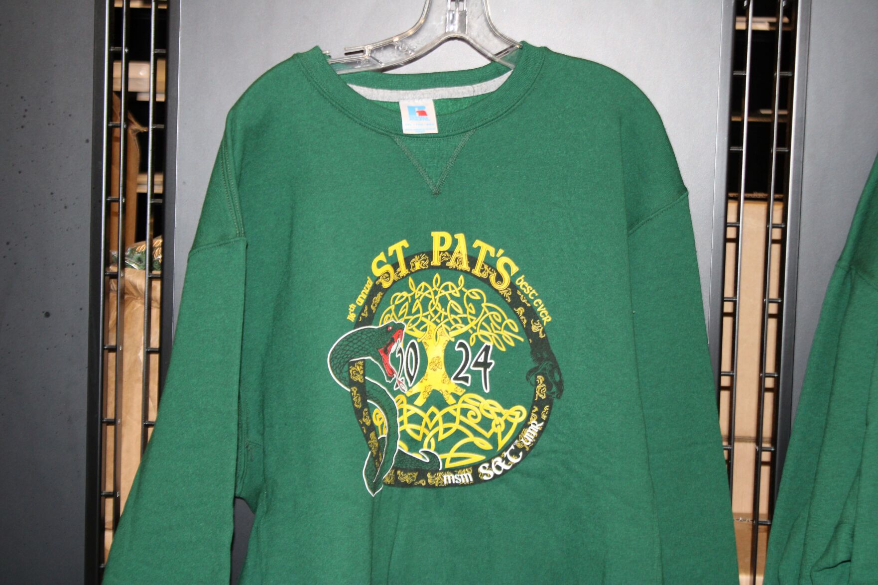 St. Pat s Sweatshirts as collectible as couture The Focus Insider phelpscountyfocus