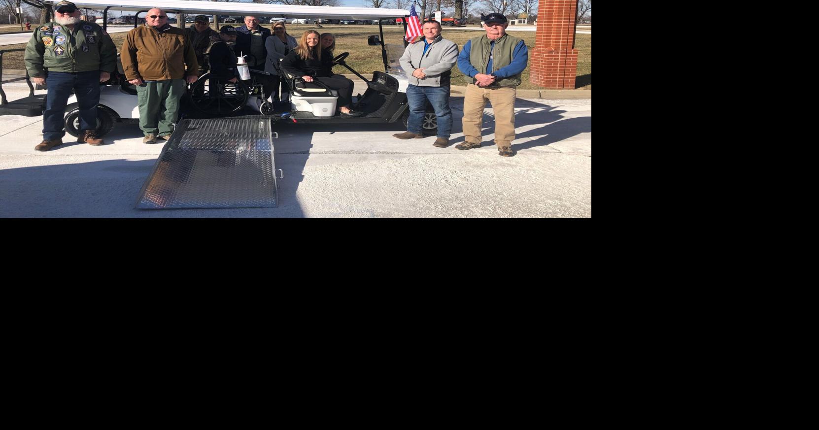 Specialized golf cart gifted to St. James Veterans Home The Focus