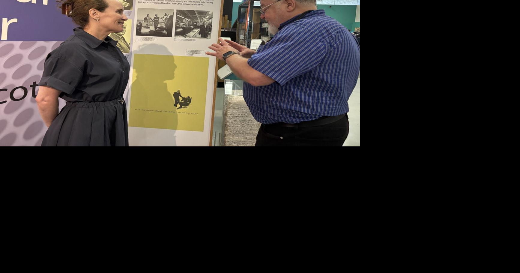 ‘I just can't say it enough'; Clairtone co-founder's daughter moved by visit to Pictou County