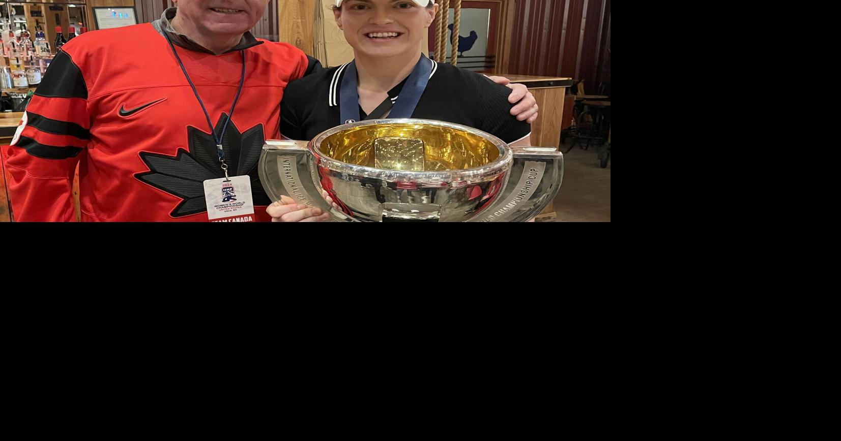 Proud Olympics hockey dad: Ron Turnbull among family members cheering Blayre Turnbull on in Italy