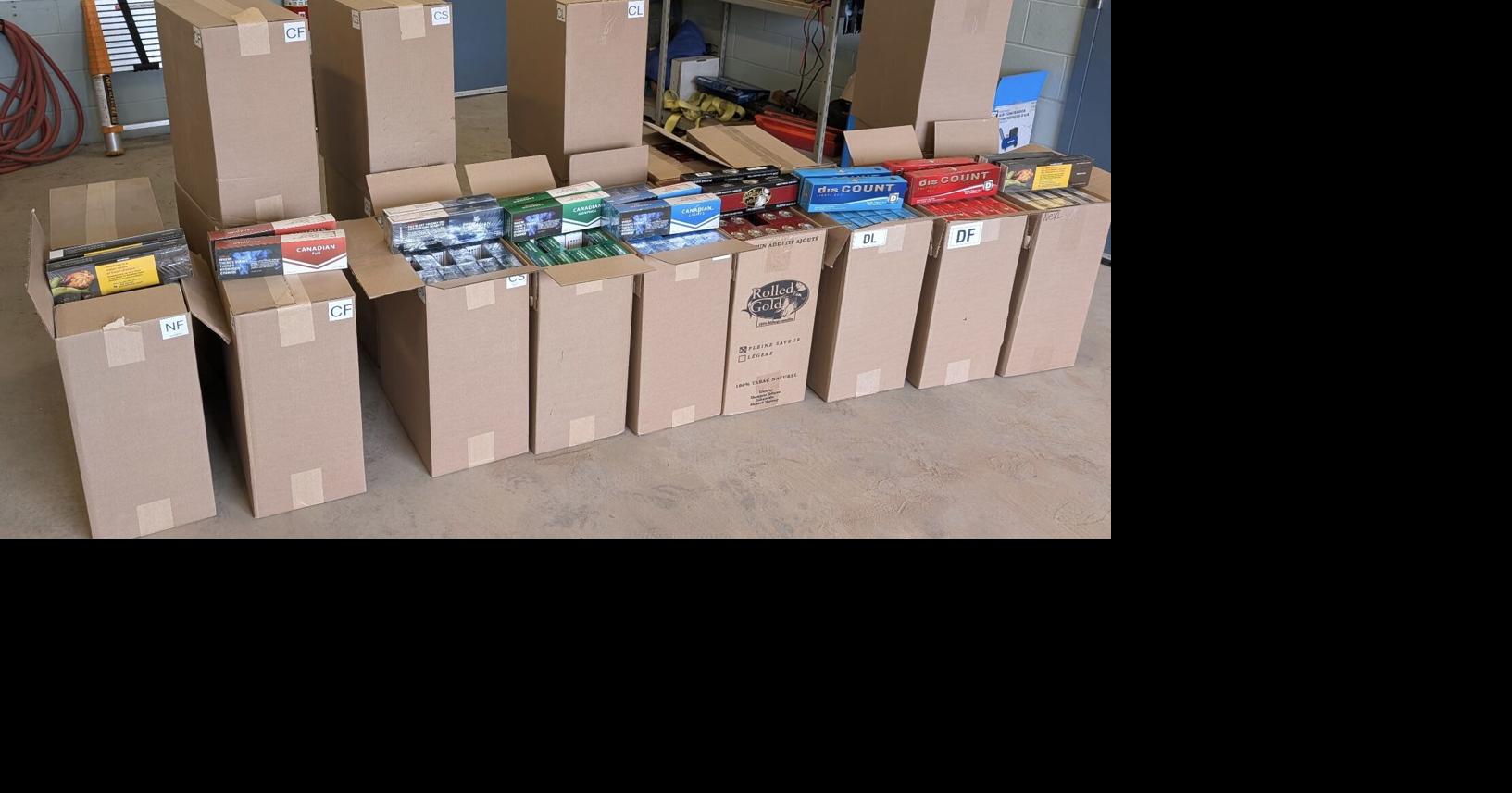 RCMP seize illegal cannabis, unstamped tobacco near Amherst