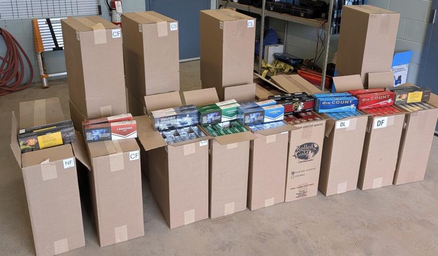 unstamped tobacco RCMP seize illegal cannabis, unstamped tobacco near Amherst | News