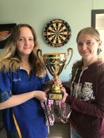 Abbey Harty poised for trip to world dart tournament