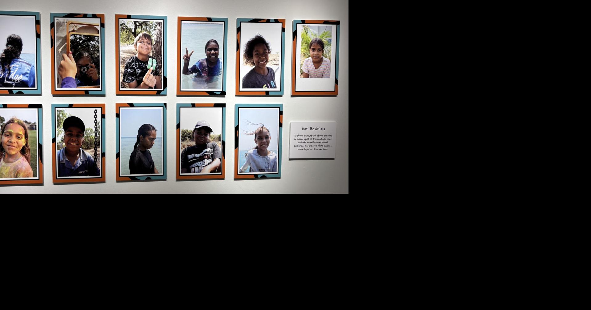 StFX art gallery displays photos by Australian Indigenous children