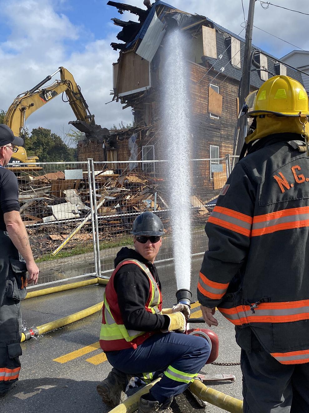 Piece of town’s history razed Community