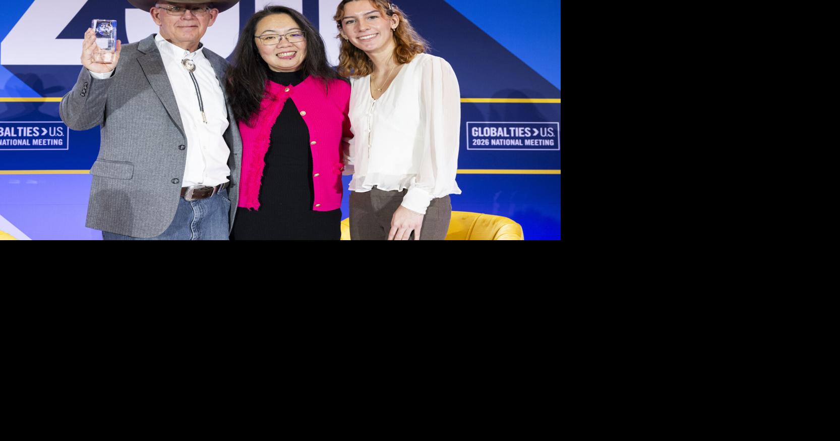 Neville of Capstone Farms receives award for global impact