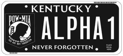 New Special License Plates