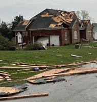 Tornado damages homes in Oldham County
