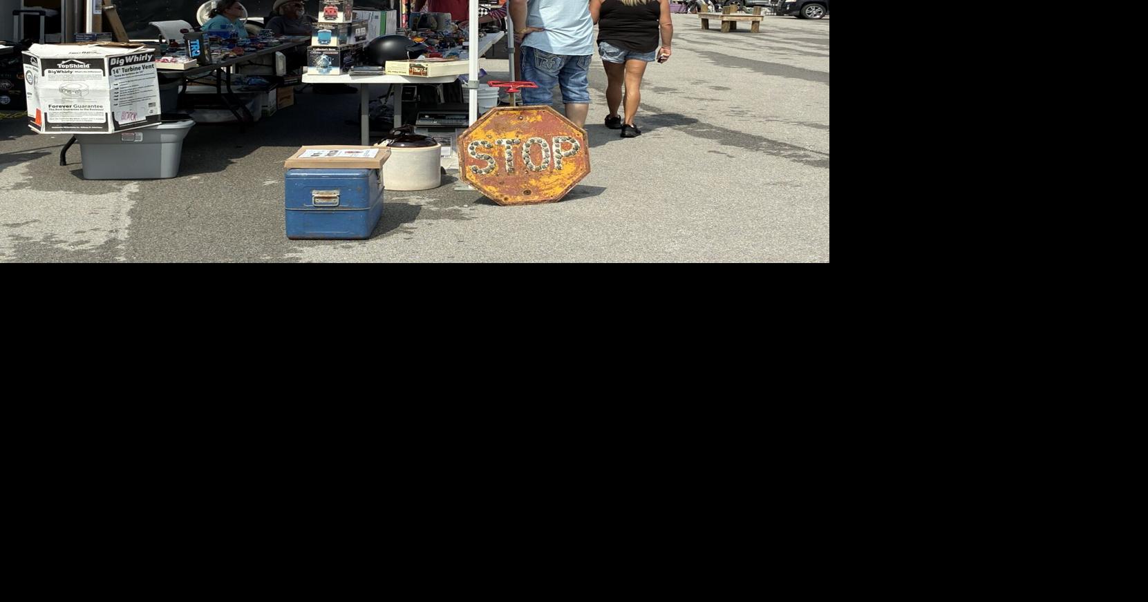 American Legion Post featured on French TV program on yard sale