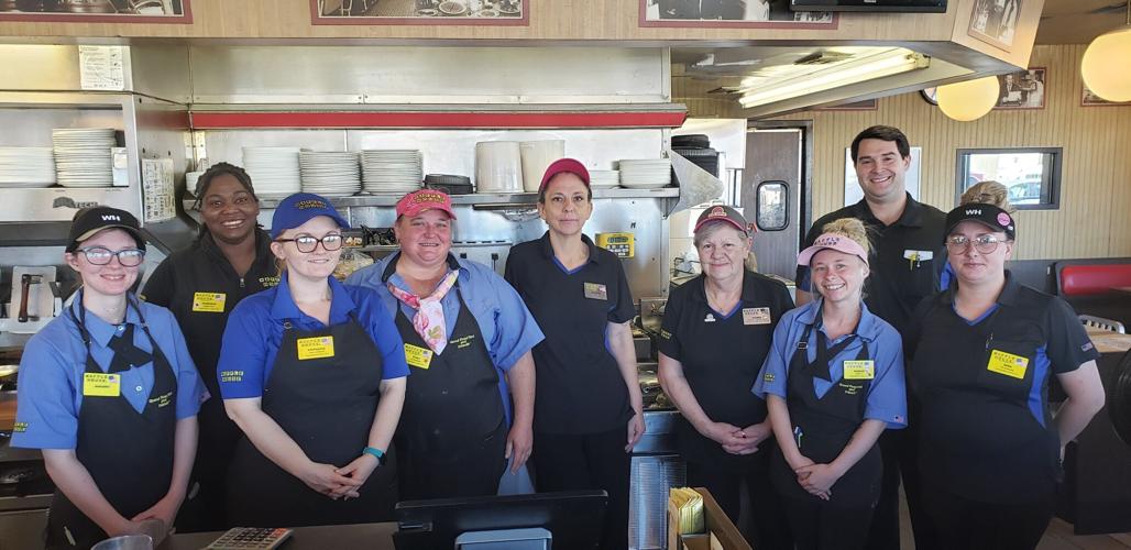 Cox sisters both 30year Waffle House Employees Oldham Era