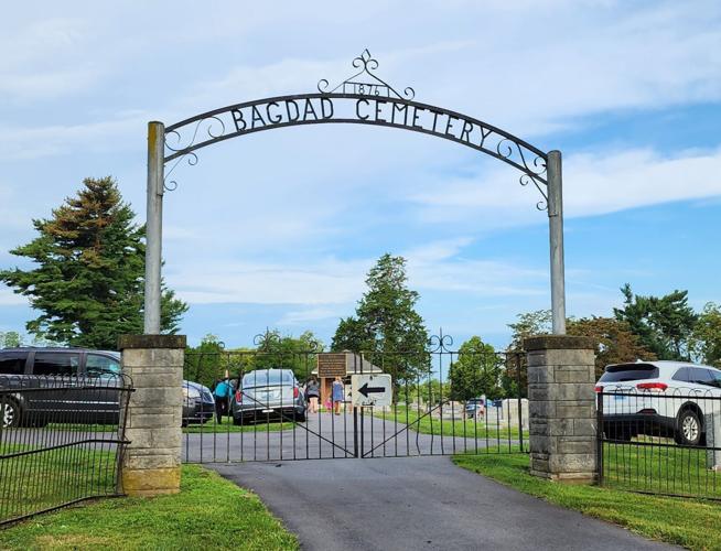 Bagdad Cemetery restoration tour helps preserve local history