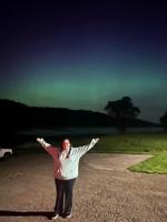 Aurora lights up Oldham County skies