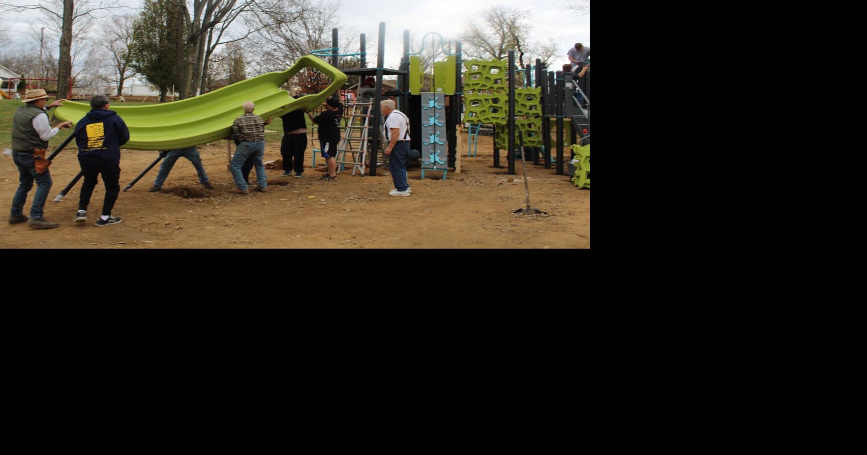Smithfield installs 75,000 playground Henry County Local