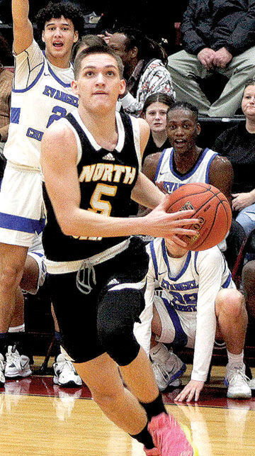23rd District Boys’ Semifinal: Evangel throws it down over NB