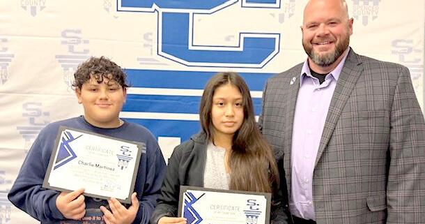 Student recognitions given out at BOE meeting