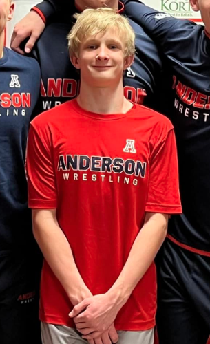 Nance becomes youngest Anderson wrestler to place at state